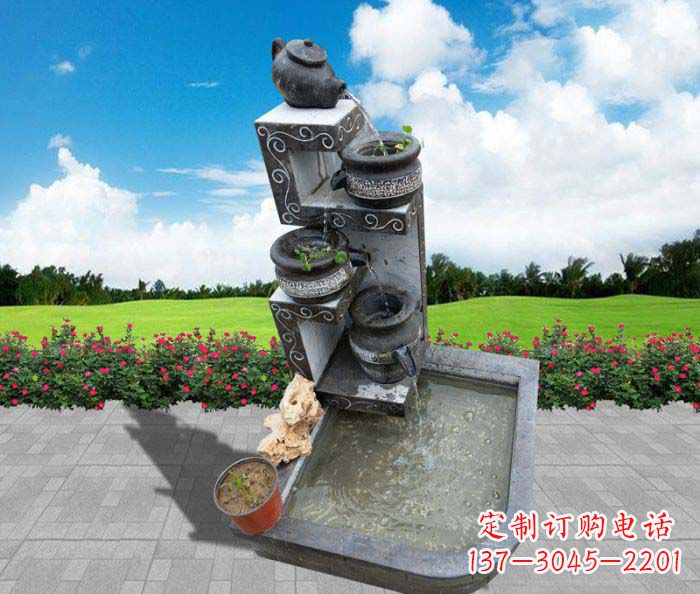 重庆极具特色的水槽雕塑