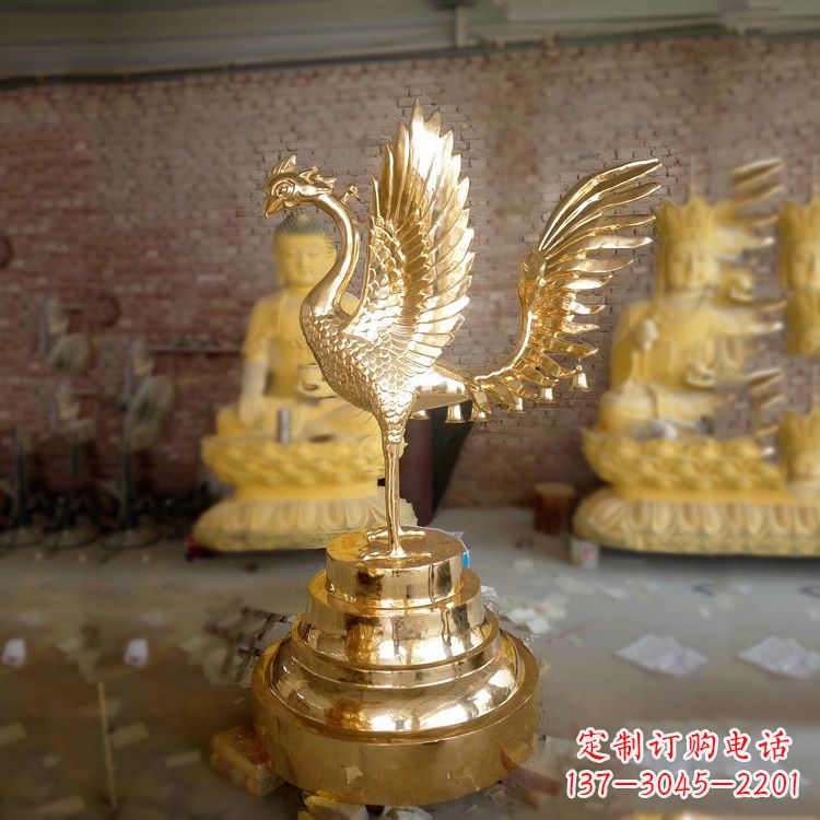 重庆丰富神秘的朱雀铜雕摆件