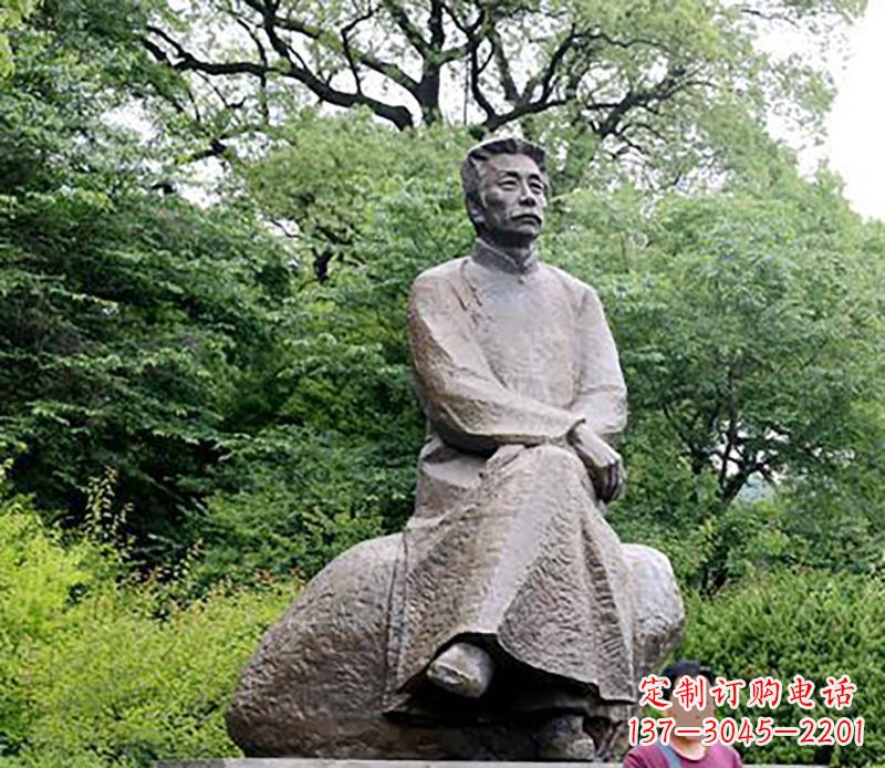 重庆倾情打造鲁迅公园手工雕塑