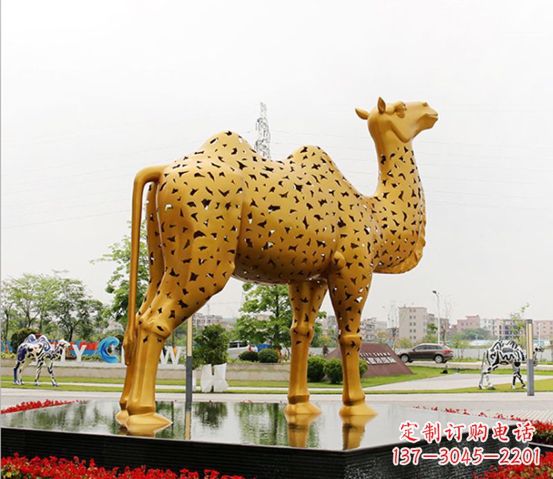 重庆中领雕塑:骆驼雕塑精美绝伦
