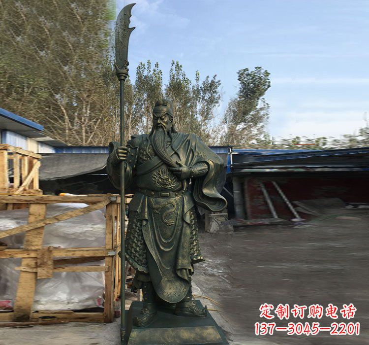 重庆中领雕塑公司推出的关公铜雕,将给您的家和…