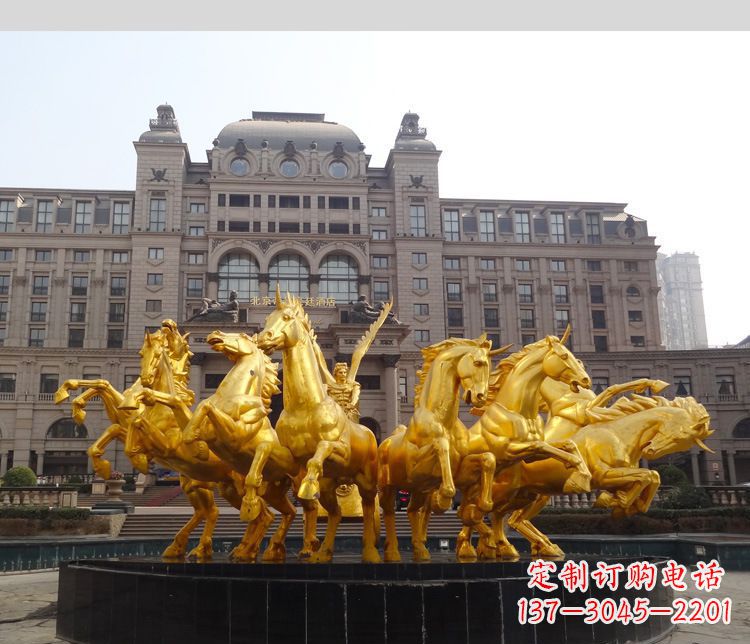 重庆马动物铜雕,令您流连忘返