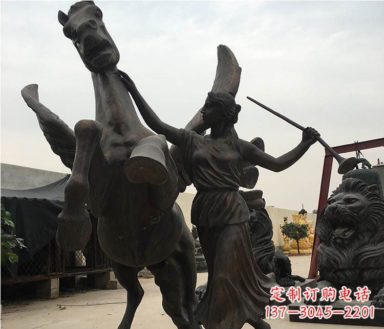 重庆精美马动物铜雕摆件