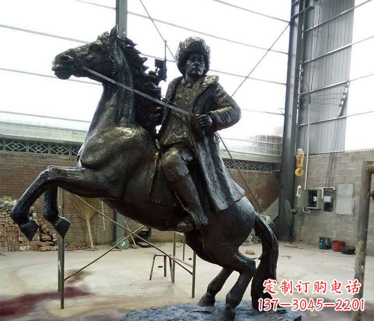重庆马动物铸铜广场铜雕摆件