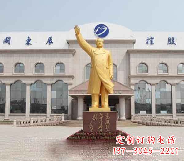 重庆精美毛泽东铜雕,唯美观赏一生