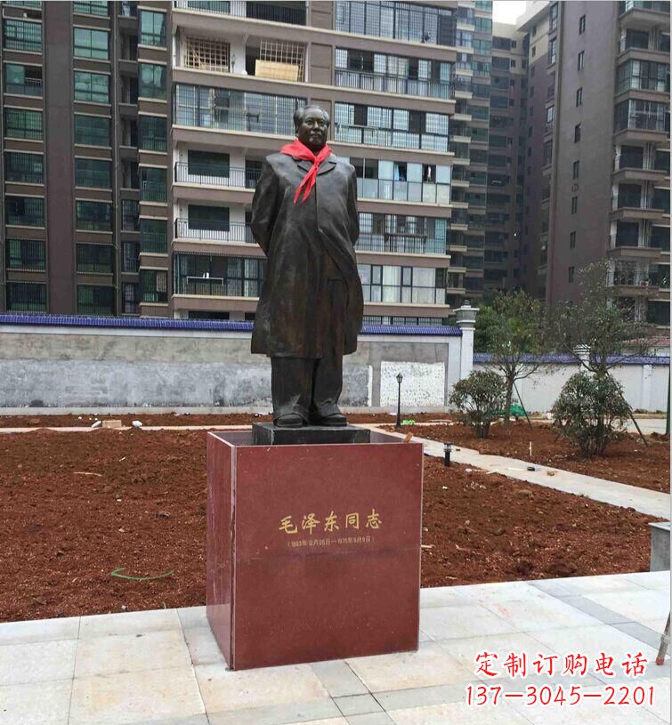 重庆毛泽东铜雕