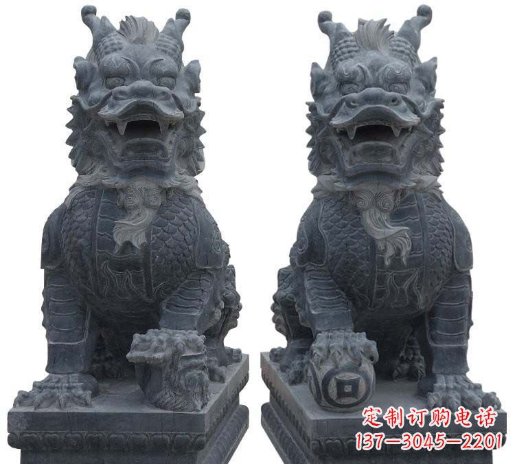 重庆门口麒麟古代神兽石雕