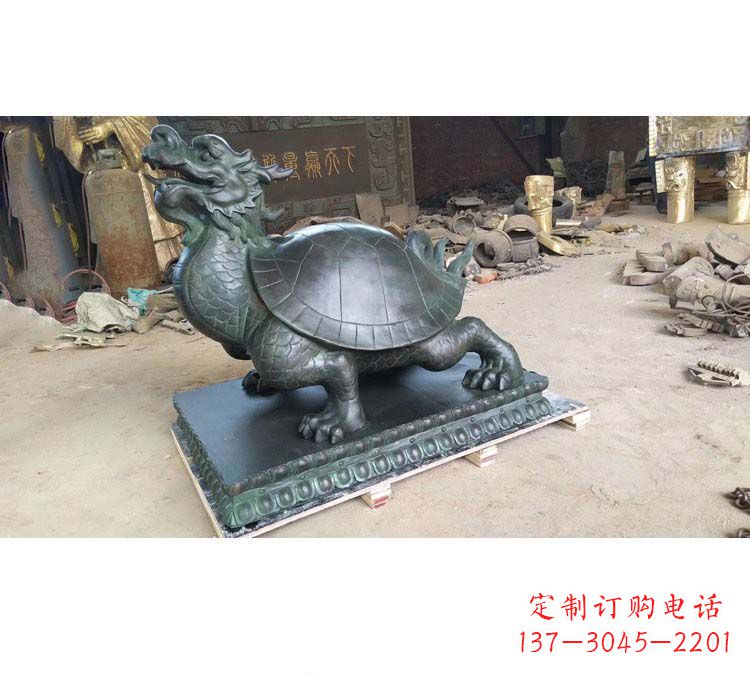 重庆青铜古风龙雕塑,精致外形美轮美奂