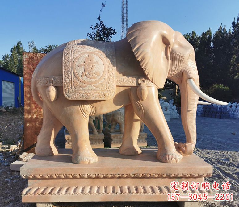 重庆门口石雕大象