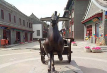 重庆艺术装点的汉代马车——马车铜雕