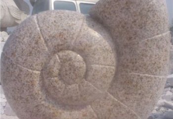 重庆花岗岩蜗牛石雕|质感细腻的蜗牛雕塑
