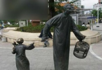 重庆中领雕塑：铸造艺术，传承美好，给你精致精美的儿童铜雕