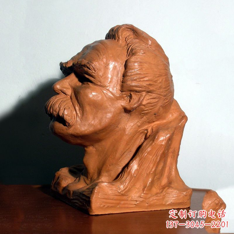 重庆尼采雕塑头像泥稿