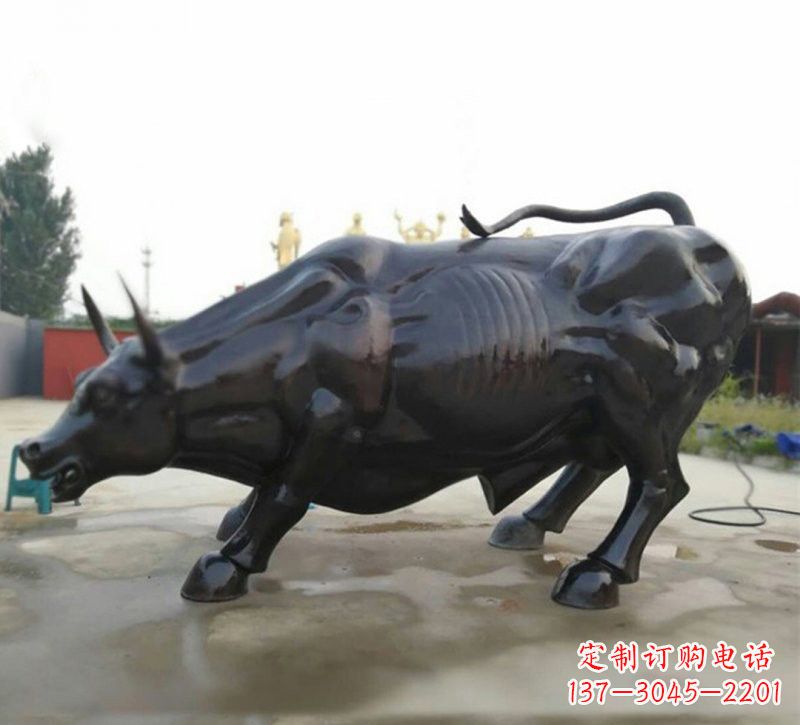 重庆定制牛铜雕塑,品质卓越!