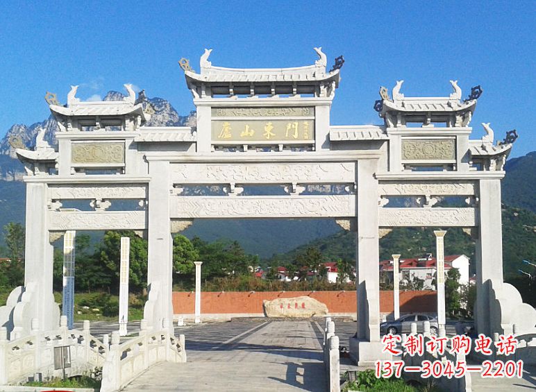 重庆牌坊石雕大象
