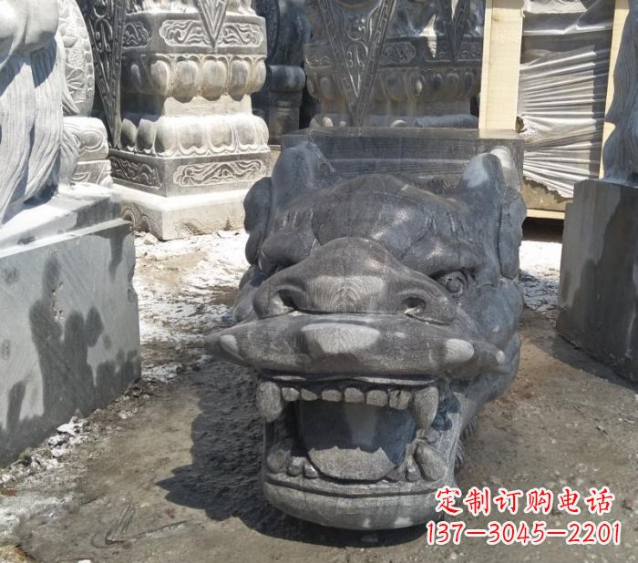 重庆传承巨龙传说的高品质龙头雕塑