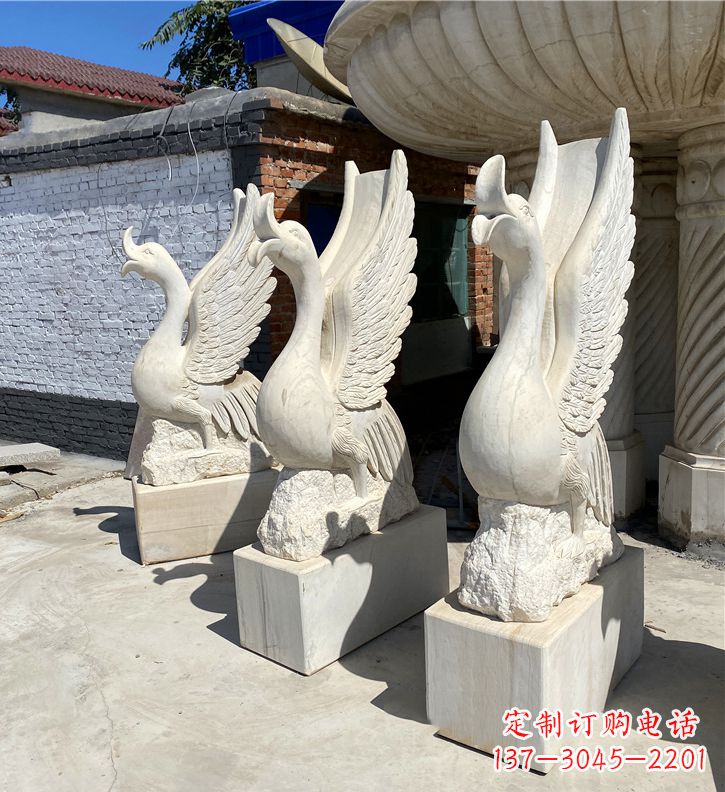 重庆金羽天鹅雕塑,给您的公园带来浪漫景致