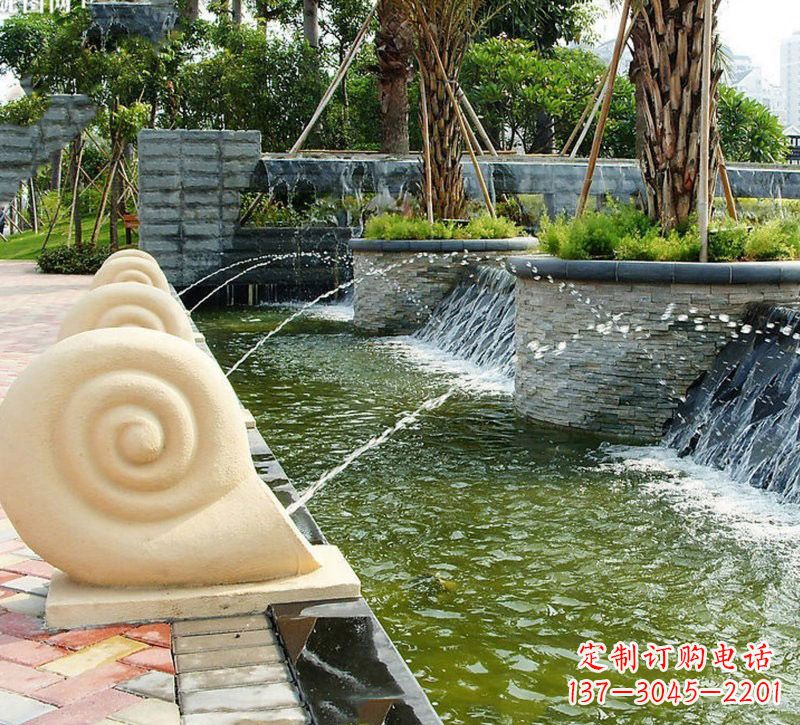 重庆蜗牛石雕塑|带你走进自然的美丽