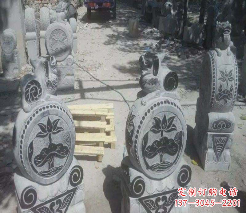 重庆专业门墩雕塑制作打造精美高品质雕塑