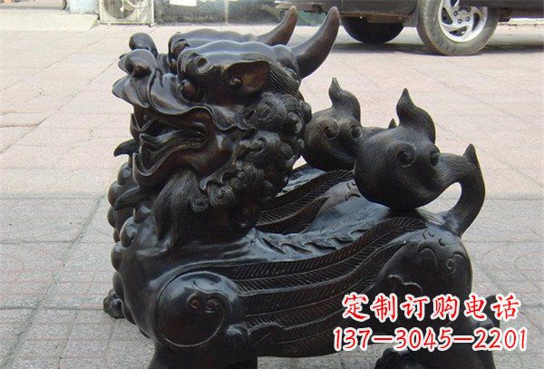 重庆貔貅辟邪神兽铜雕