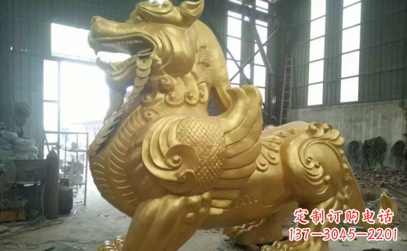 重庆貔貅黄铜神兽铜雕