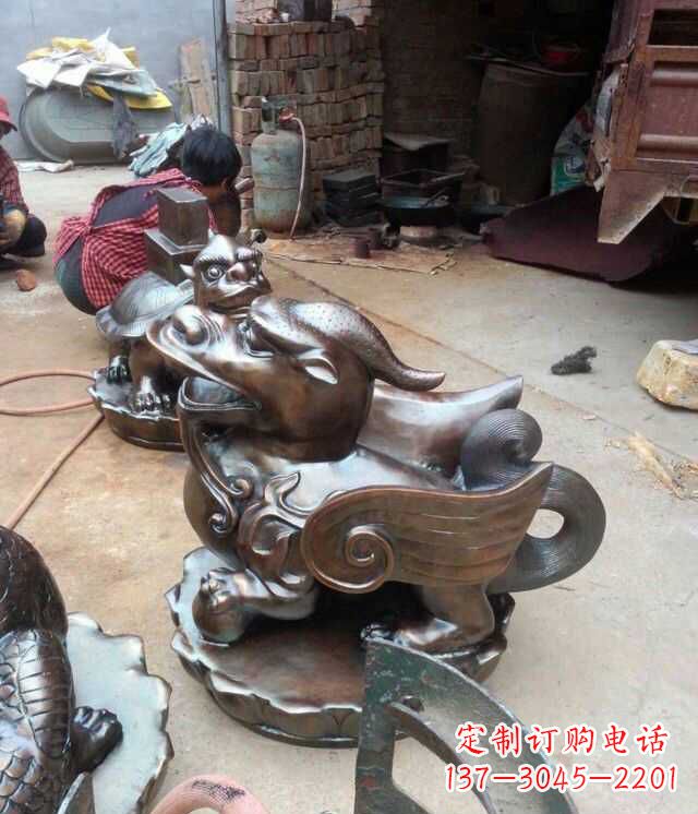 重庆中领雕塑貔貅铜雕高雅非凡