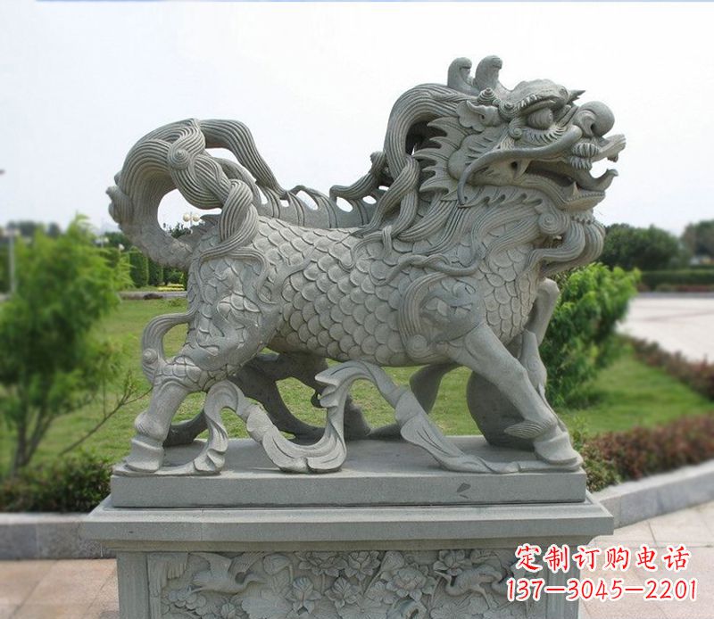 重庆麒麟招财石雕