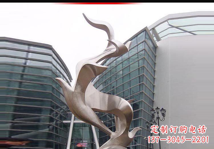 重庆企业不锈钢雄鹰景观雕塑