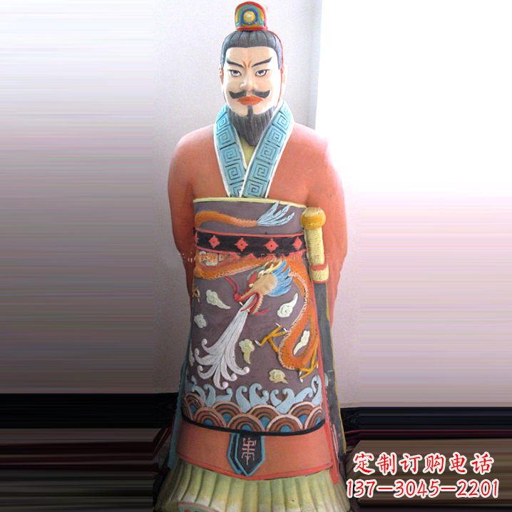 重庆中国领先的秦始皇钢玻璃雕塑