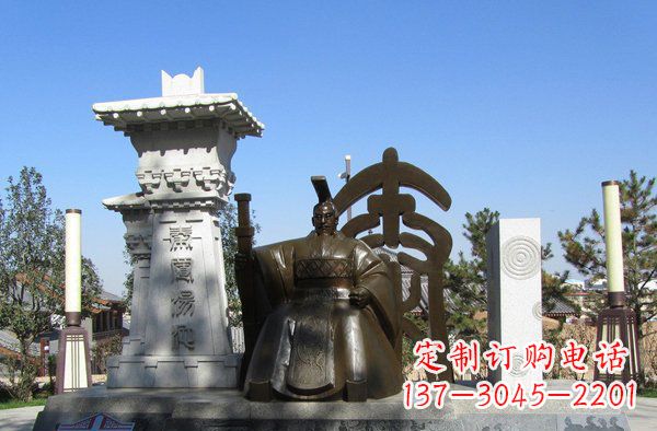 重庆秦始皇雕塑,精致细腻,传承历史之美