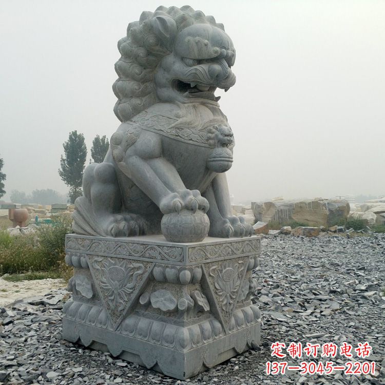 重庆青石北京狮子雕塑