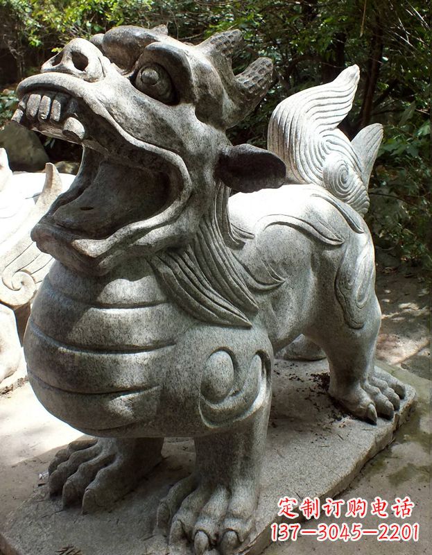 重庆质朴狴犴石雕,一览古朴之美
