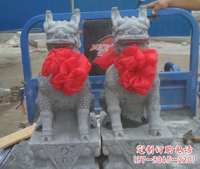 重庆古典麒麟雕塑,带着神秘古典气息