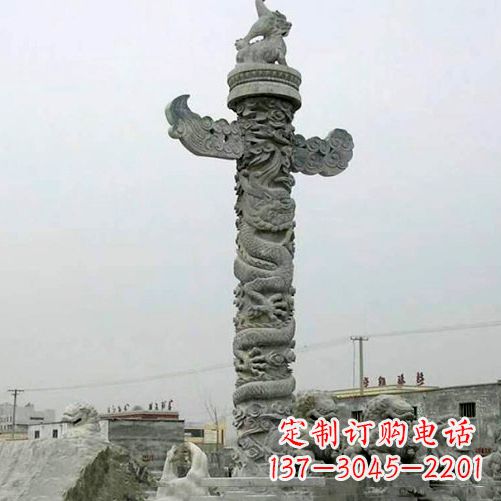重庆青石华表雕塑,带您领略至高贵的艺术之美