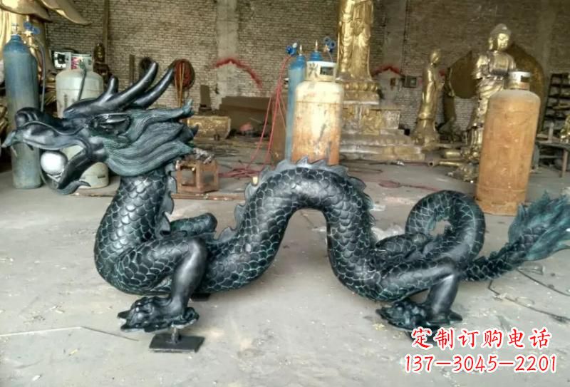 重庆青铜龙戏珠专业装饰艺术雕塑