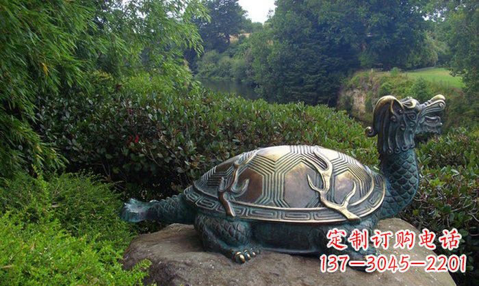 重庆融合经典的青铜龙雕塑