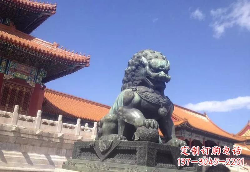 重庆青铜狮子雕塑