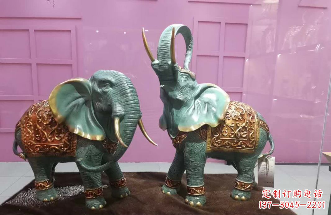 重庆打造自己专属的青铜小象雕塑