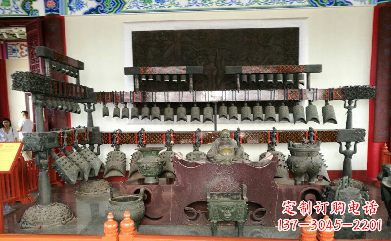 重庆晴天编钟古代乐器铜雕