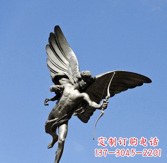 重庆拥有传奇色彩的丘比特铜雕塑