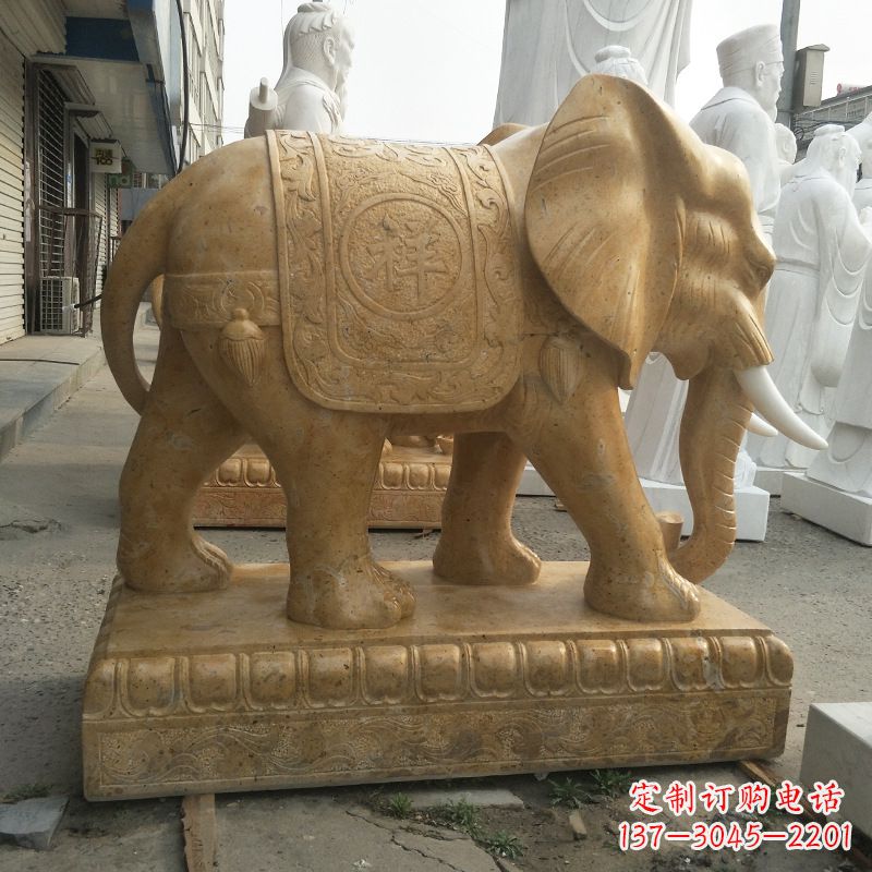 重庆中领雕塑定制精美大象雕塑