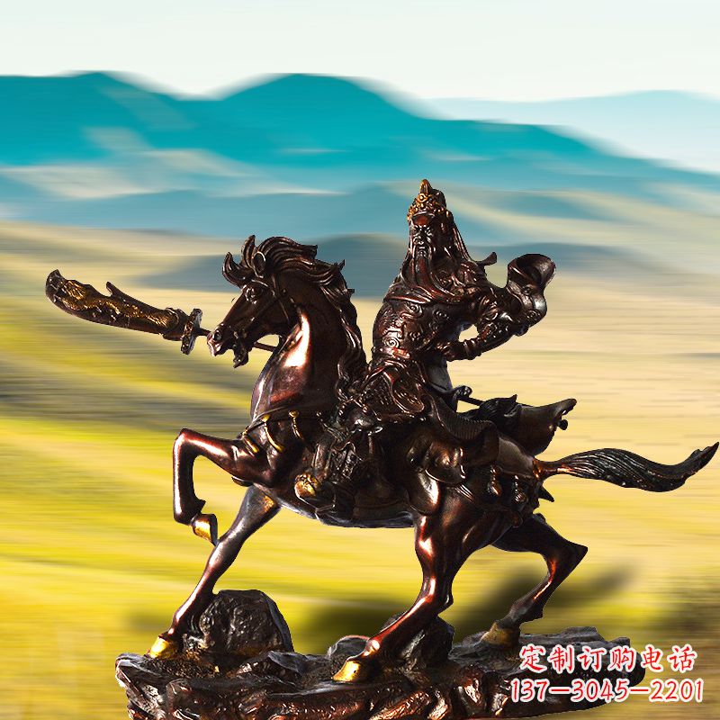 重庆中领雕塑:关公铜雕,永不褪色的传奇