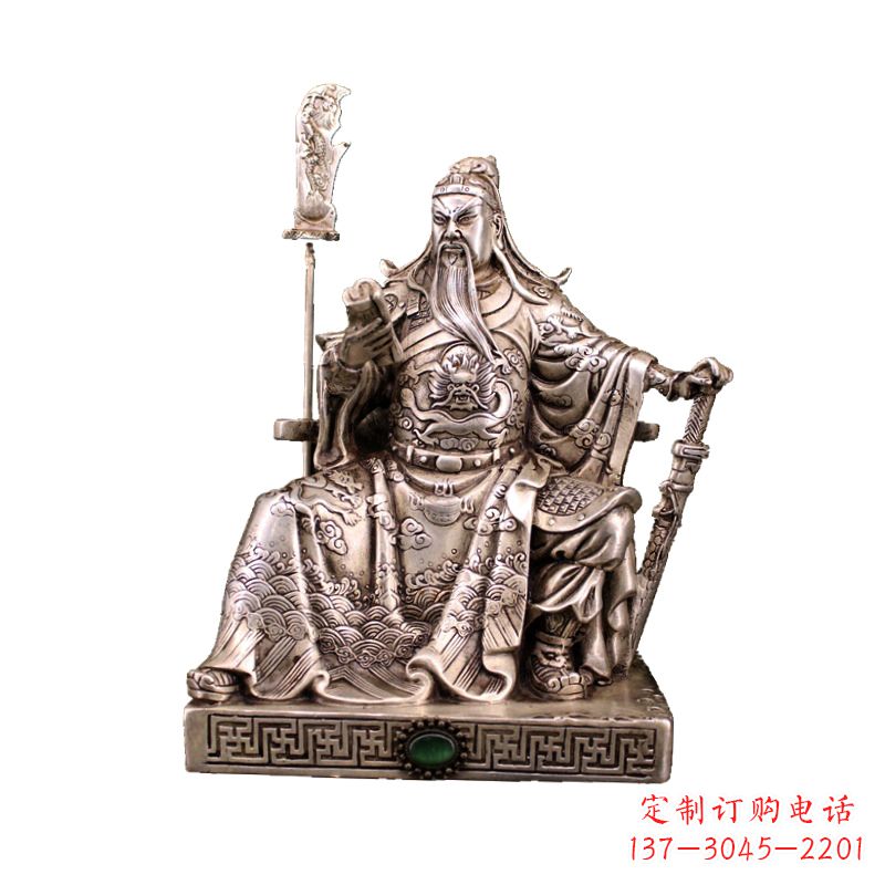重庆体现英雄风范的关公雕塑