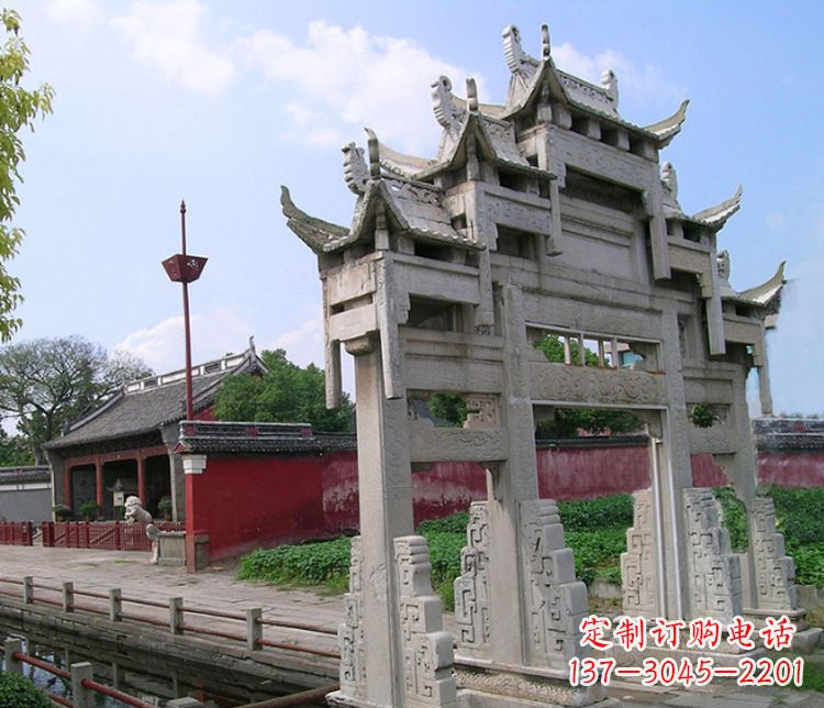 重庆专业大型牌坊石雕制作
