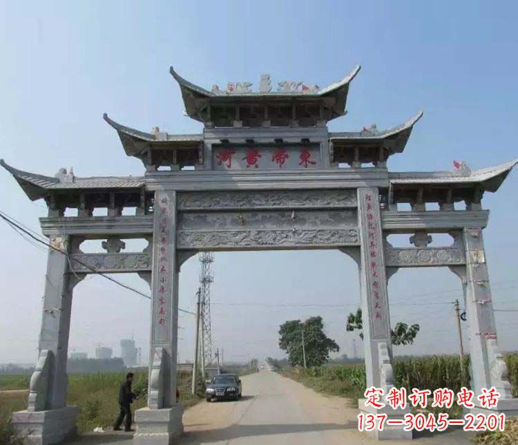 重庆精品牌坊石雕,令您赞叹不已