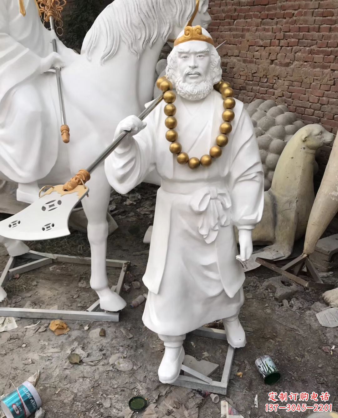 重庆沙和尚人物石雕,精美而有灵气