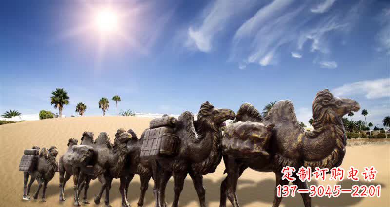 重庆中领雕塑沙漠骆驼铜雕制作工艺与定制标准