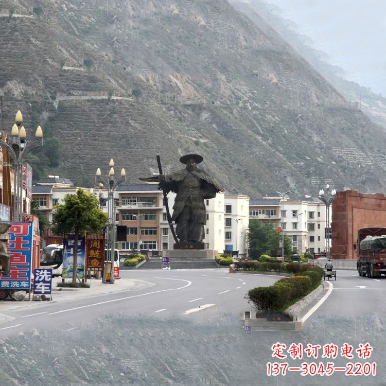 重庆唯美雕塑--大禹城市街道景观雕像