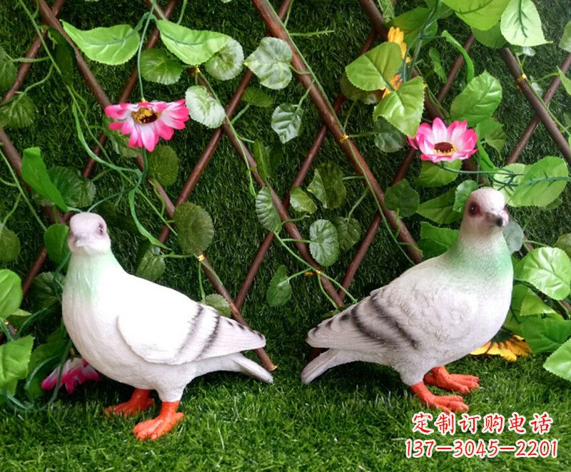 重庆传递和平的鸽子雕塑