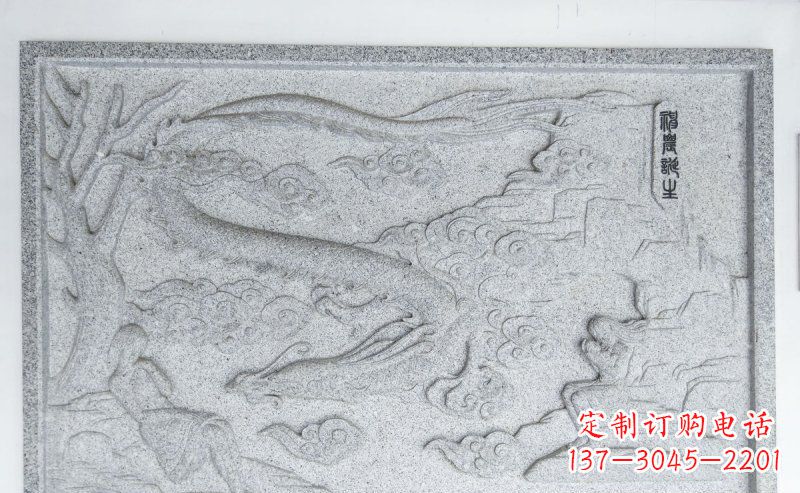 重庆大理石龙雕塑,神有其形